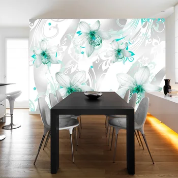 

Wall mural-sounds of fineness-turquoise-150x105 cm