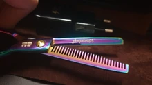 Juego profesional de tijeras para peluquería, accesorios para corte de pelo, para peluquero de alta calidad de salón, opción multicolor de 6 pulgadas