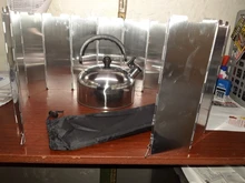 Estufa de Gas de 8/9/10/12/14/16 placas, protector de viento para exteriores, Camping, Picnic, quemador de cocina a prueba de viento, pantalla de aleación de aluminio