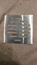 Floor-Drain-Covers Bathroom-Supplies Stainless-Steel Square Round DSFA Silver-Tone
