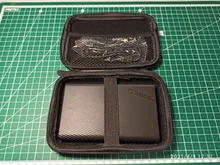 ORICO 2,5 duro carcasa de disco HDD Portátil Bolsa de protección para externo de 2,5 pulgadas disco duro/auricular/U disco caja de unidad del disco duro negro