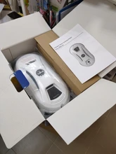 Robot aspirador ultradelgado para limpieza de ventanas, limpiador eléctrico de vidrio con control remoto para el hogar