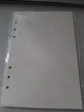Relleno de papel clásico en espiral para libreta, tamaño A5, A6, A7, planificador de núcleo interno, diario, compra 4 y obtén 1 gratis