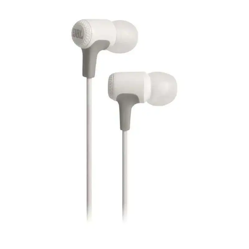 Jbl e15 white drivers headphones 8 6mm 16ohm cable 122cm remote control microphone in 1 button 