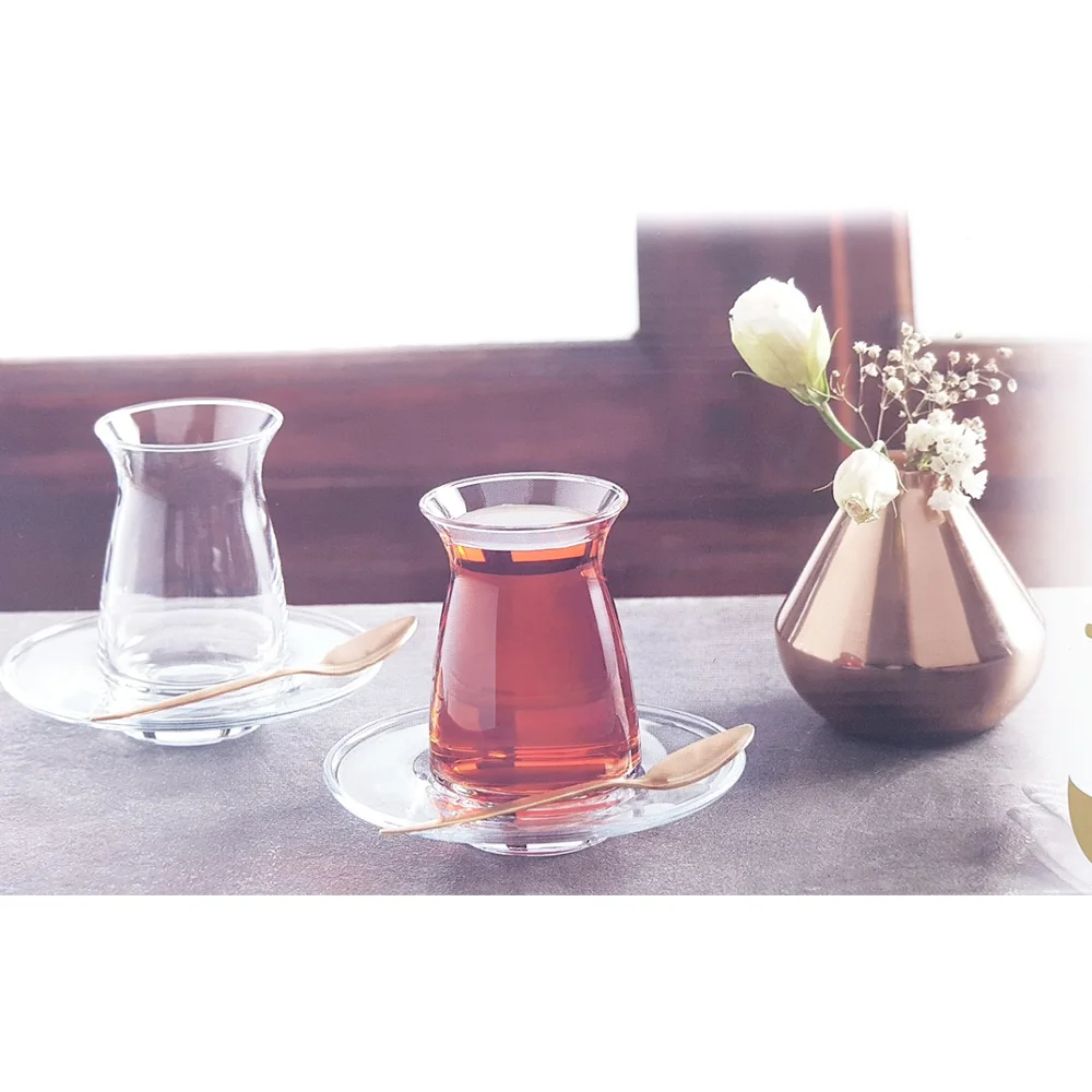 

Turkish Tea Glass Set 12 Piece