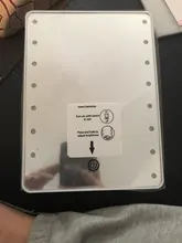 Makeup-Mirror Stand Battery-Operated with 8/16 Leds Cosmetic Touch Dimmer Espejo 