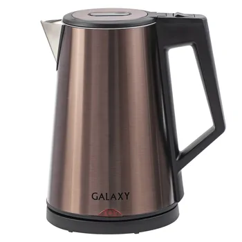 

Kettle Galaxy GL 0320 (2 kW, 1,7л, triple wall stainless steel)