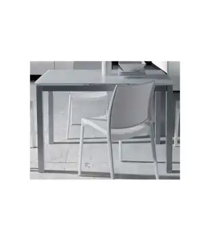 

Dining table or kitchen set white glass