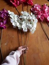 Butterfly Orchid House Festival-Decoration Artificial-Flowers Wedding Real-Touch Home