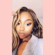 Destacar de la onda del cuerpo de mechones con cierre P4/27 Ombre 30 pulgadas de la onda del cuerpo 3 4 mechones con HD de cierre de encaje marrón extensiones de cabello humano mechones