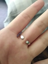 Anillo de Oreja de Gato con diseño abierto para mujer y niña, joyería anillo de moda ajustable, regalo, venta al por mayor