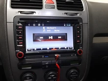Podofo-Reproductor multimedia con GPS para coche, radio con Android 10.0, 2 Din, 7 pulgadas, para Golf/Polo/Tiguan/Passat/b7/b6/SEAT/León/Skoda/Octavia