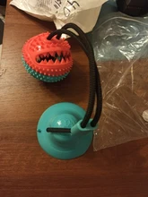 Pet Dog Toys Silicon Suction Cup Tug dog toy Dogs Push Ball Toy Pet Tooth Cleaning Dog