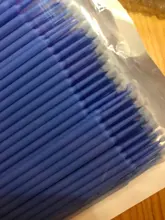 Zwellbe-brochas de maquillaje desechables, 100 unids/bolsa, microrímel, extensión de pestañas, eliminación de bastoncillos, herramientas de eliminación de pestañas