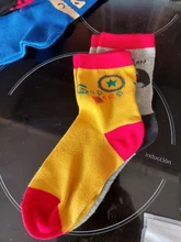 Lote de calcetines de algodón para bebé, niño y niña, calcetín elástico cálido de calidad, calcetines tobilleras blancos de Color sólido de dibujos animados, 1-12 años