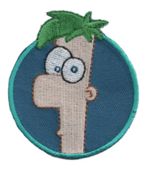 

PHINEAS AND FERB Iron patch toppa ricamata gestickter patch patch brode parche bordado Size: 6,20cm