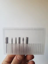 Caja de almacenamiento de plástico con 20 ranuras para broca de uñas, contenedor de cortadores para manicura, accesorios para uñas, herramienta artística