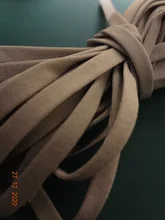 Cinta elástica de goma para mascarilla, cordón de aceite para colgar en la oreja, accesorios de ropa de protección, DIY, 5MM, 5 yardas