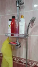 Shower Shelf Rack Lifting-Storage-Tray Bathroom-Accessories Plastic-Holder Rectangle