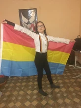 Johnin x 90x150cm Omnisexual Orgullo LGBT Pan pansexual bandera