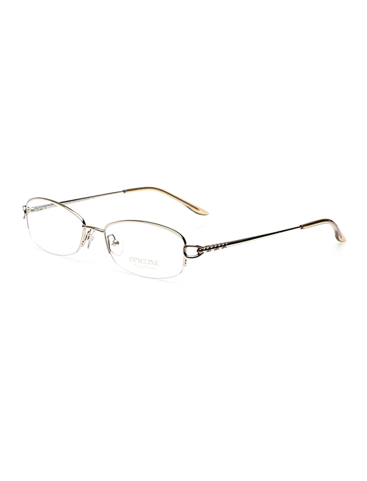 

Markamilla Women Reading Glasses Frame Demo Glasses Eyewear Transparent High Quality WomenOptoline F-S 3747 YL2