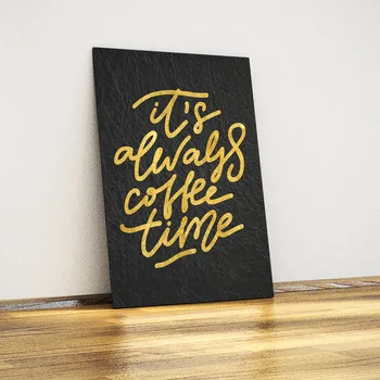 

Its Always Coffee Time - Metal Table