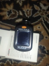 Guitar Tuner Chromatic Bass Ukulele Rotatable Black for Acoustic Lcd-Display