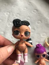 6 muñecas + 6 prendas + 6 zapatos + 6 botellas + 6 accesorios conjuntos aleatorios L.O.L. ¡Sorpresa! Muñeca LOL de 8cm, juguete para regalo
