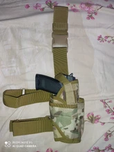 Funda de nailon militar para Glock 17 19, Sig M9 Colt Sig P226 1911, funda de transporte ajustable para pistola, accesorios de caza