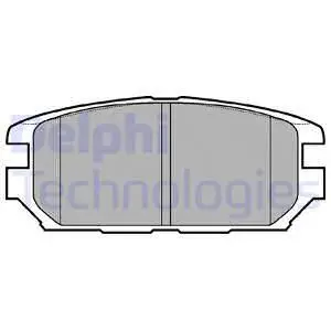Колодки дисковые з.\ Mitsubishi Space Wagon 2.0GDi/2.4GDi 98 DEL|Тормозной цилиндр| |