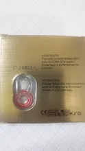 DORELLA 1 par (2 uds fuego Ojo Loco color de lente lentes de contacto para Cosplay para lentes de contacto de ojos para Halloween muerte ojo