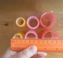 15 unids/set 3 tamaños de peluquería auto-adhesivo pelo rizador rodillos de uso en el hogar de la magia DIY estilo de rollo rizador de herramientas de belleza