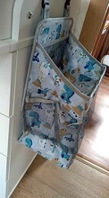 Organizador de almacenamiento de cama para bebé recién nacido, bolsa de almacenamiento colgante, organizador de Caddy para ropa de cama esencial para bebé, bolsa de almacenamiento de pañales