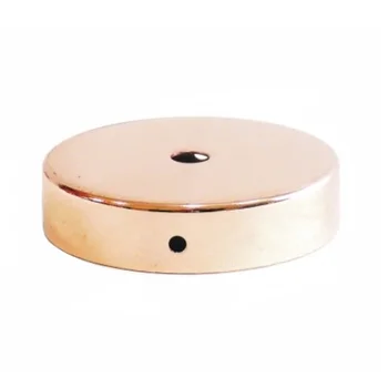

Metal support copper shine diameter 100mm and one output