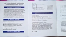 Detector de Gas LED de CO, sensores de fuego de monóxido de carbono y alarma, protección de seguridad, Detector de cocarbono, Gas/metano/propano