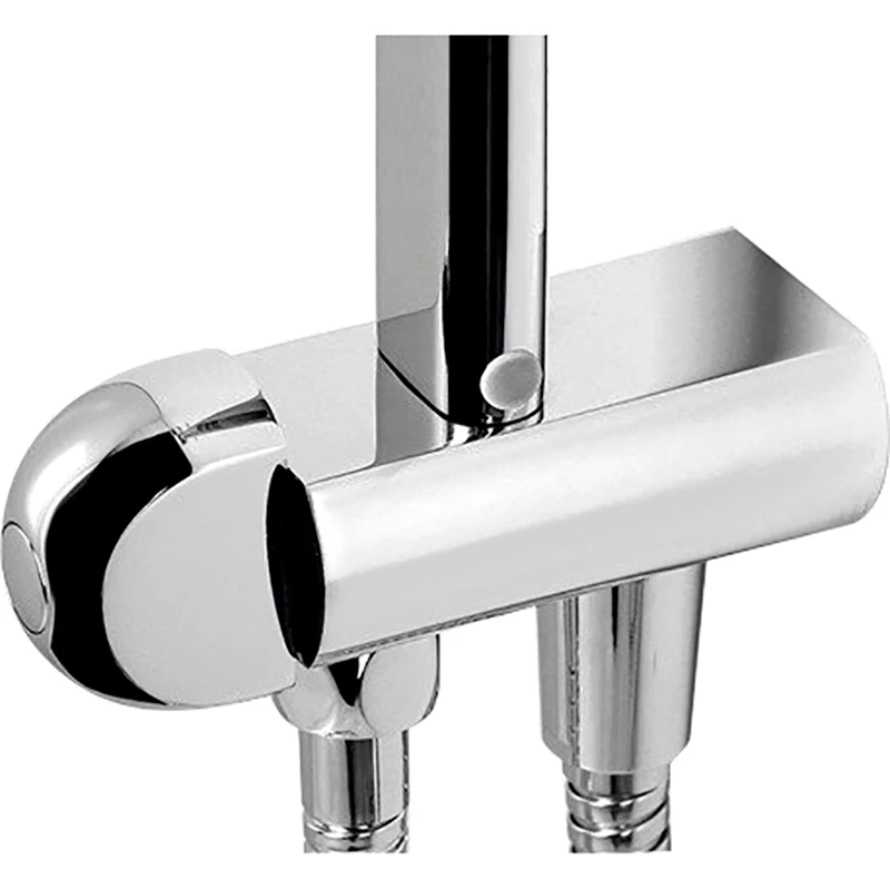 Душевой гарнитур WasserKRAFT A042(Регулировка высоты, регулировка угла наклона, никель-хромовое покрытие