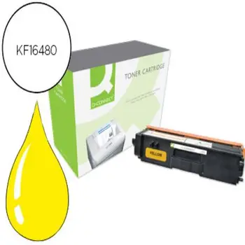 

Toner q-connect compatible brother tn320y hl-4140 / 4150 / 4570 series standard yield yellow 1.500 pag 62662-KF16480