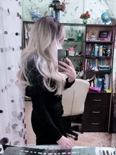 Synthetic Wigs Bangs Blonde High-Temperature-Hair White Black Cosplay Women Afro Margu-Long