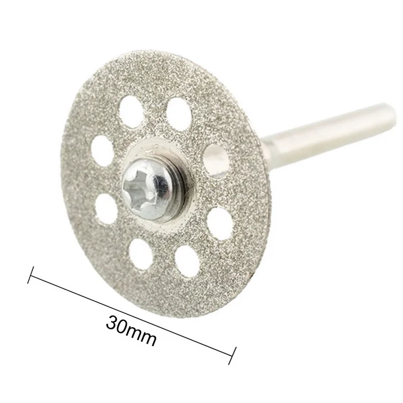 

Diamond Grinding Wheel Cup Glass Emery Milling Cutter Circle Grinder Stone Sharpener Angle Cutting Wheel Rotary Tool 30mm 10PC