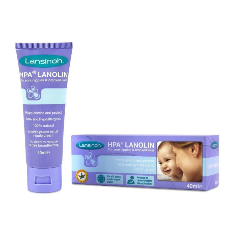 Lansinoh HPA lanoline crème pour mamelon 40 ml.