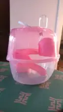 Hamster-Cage House Travel-Carrier Guinea-Pigs Portable Nest Plastic Cave-Bed Living-Habitat