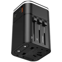 Сетевое зарядное устройство Baseus Removable 2in1 universal travel adapter PPS Quick Charger Edition 18W TZPPS-01(Черный