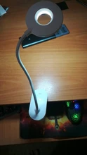 Study Lamps Magnifier Touch-Clip Gooseneck Usb-Table-Light Flexo Rechargeable 18650 Battery