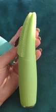 Silicone Face Washing Machine Ultrasonic Vibration Waterproof Facial Cleansing Brush