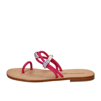 

EDDY DANIELE sandals women pink fabric