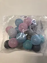 Cotton Balls Lights Lighting-Decoration Led-Fairy-Garland Leds Bedroom Holiday Christmas-Party