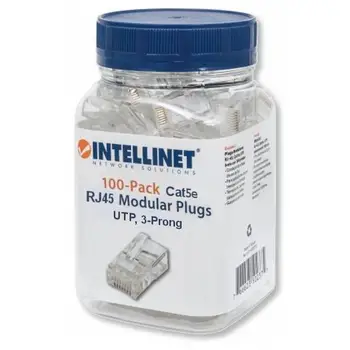 

UTP cable for hard pack 100 Plug RJ45 Cat.5E
