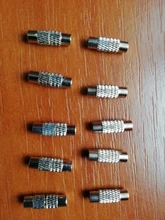 Cierres de tornillo de cobre para collar y pulsera, 12,5x4,2mm, accesorios chapados en cilindro