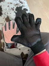 Guante para gatos gato De aseo De silicona para mascotas perro cepillo guante De derramamiento suave eficiente cuidado para mascotas guante baño para perros gato limpieza