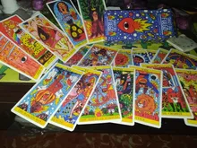 Juego de cartas del Tarot del Fuego, oráculo, guía electrónica, Linestrider Dreams, juguete de adivinación, Estrella giratoria, Muse, Hoodoo occulta